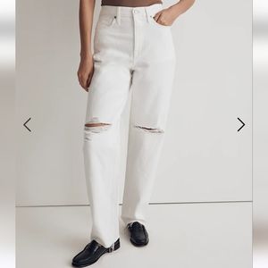 Madewell Petite Baggy Straight Jean